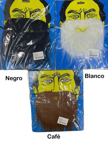 BARBA 19CM PARA DISFRAZ
