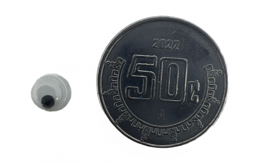 OJO MOVIBLE REDONDO  5MM C/ 1000 PIEZAS