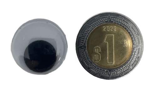 OJO MOVIBLE REDONDO 18MM C/ 1000 PIEZAS