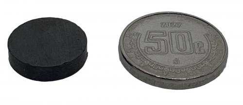 IMAN NEGRO 12 X3 MM C/100 PIEZAS