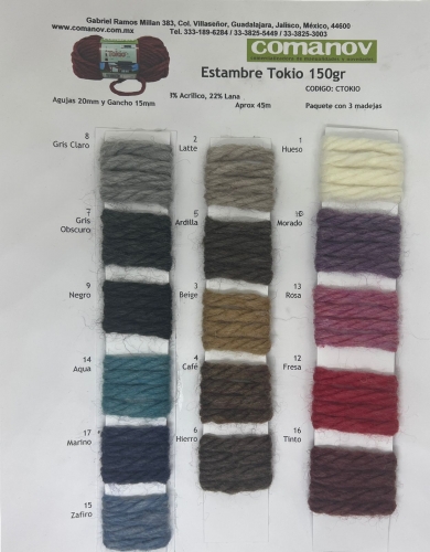 ESTAMBRE TOKIO 150GR