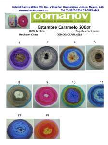 ESTAMBRE CARAMELO 200GRS