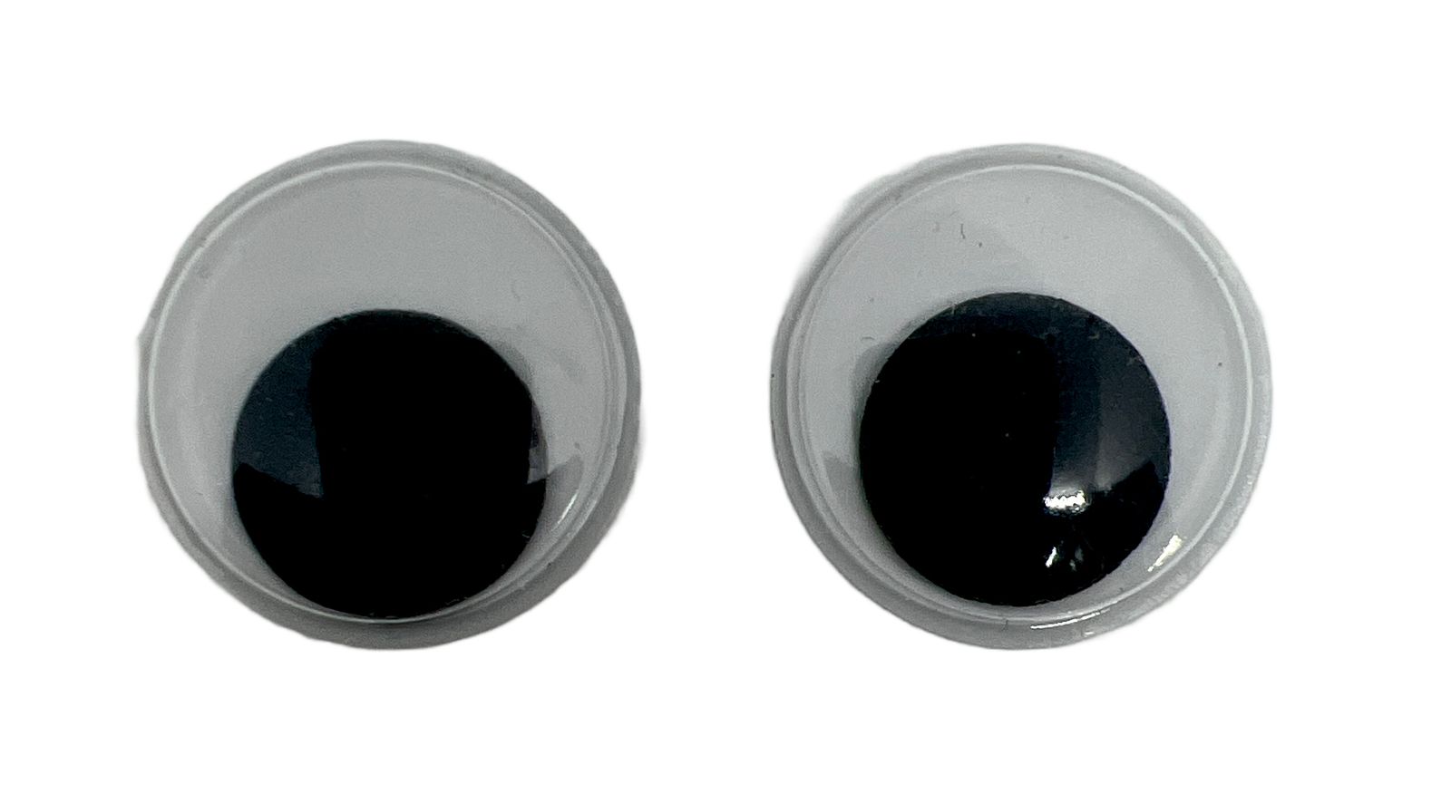 Ojos Para Manualidades Movibles Redondo X100und 7-10-15-18mm