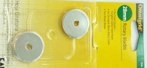 CUCHILLA REPUESTO 28MM C/2 PIEZAS