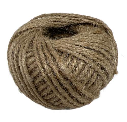 CORDON YUTE 2.5MM NATURAL C/100GR