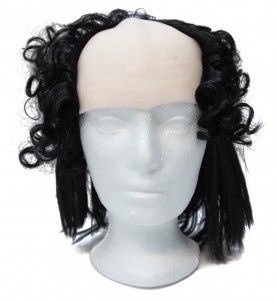 PELUCA CALVO PELO NEGRO