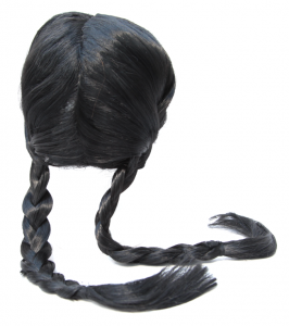 PELUCA TRENZAS 44CM