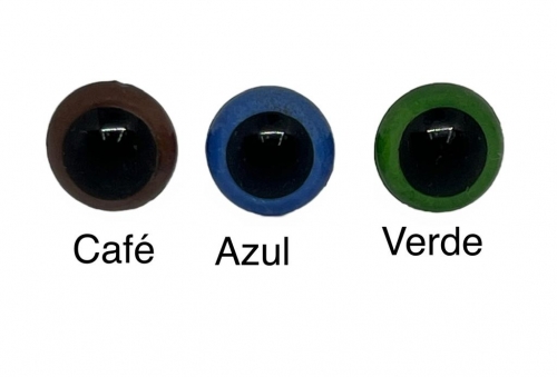 OJO CON CLAVO 14MM COLOR C/1000 PIEZAS