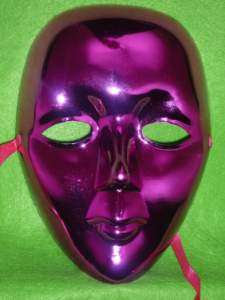 MASCARA COMPLETA LISA COL. METALICO