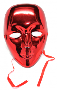 MASCARA COMPLETA LISA COL. METALICO